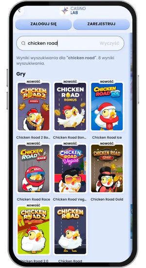 Chicken Road znajdź grę
