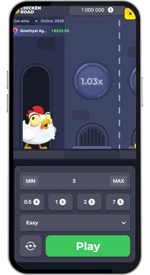 ChickenRoad rozpocząć